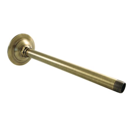Showerscape K210A3 Trimscape 10" Raindrop Shower Arm, Antique Brass K210A3